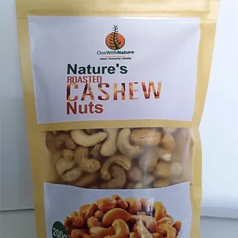 Nature's Roasted Cashew Nuts Salted(200g)