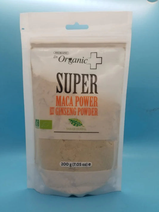 Hemani Dr. Organic Super Maca & Ginseng Powder