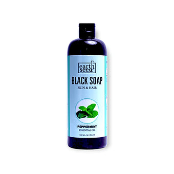 Peppermint Black Soap